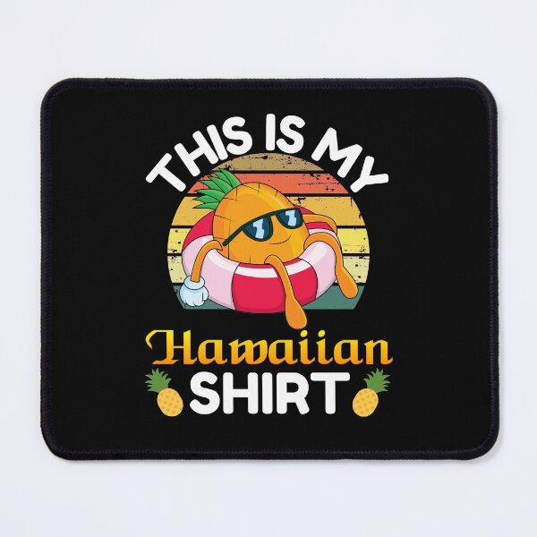 Item preview, This Is My Hawaiian Shirt Cute Floating Tropical Pineapple designed and sold by RGRamsey.