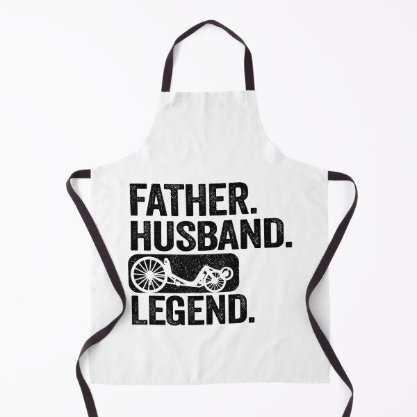 Item preview, Father Husband Recumbent Legend Funny Recumbent Bike designed and sold by Stronzi.