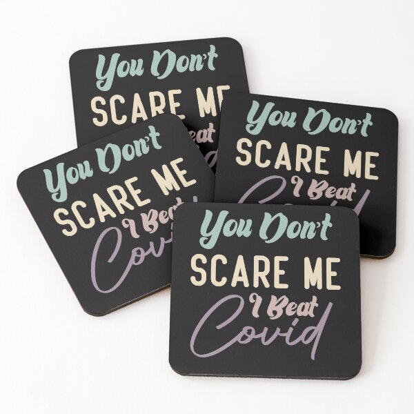 Item preview, You Don’t Scare Me I Beat COVID designed and sold by medbdj.