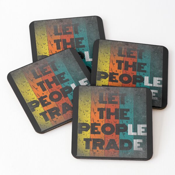 Item preview, LET THE PEOPLE TRADE  designed and sold by karimaK-71.