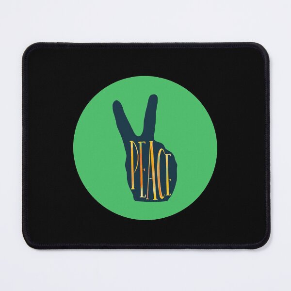 Item preview, Peace Hand Sign Peace green Love Freedom Hippie Gift designed and sold by Hyper-Field.