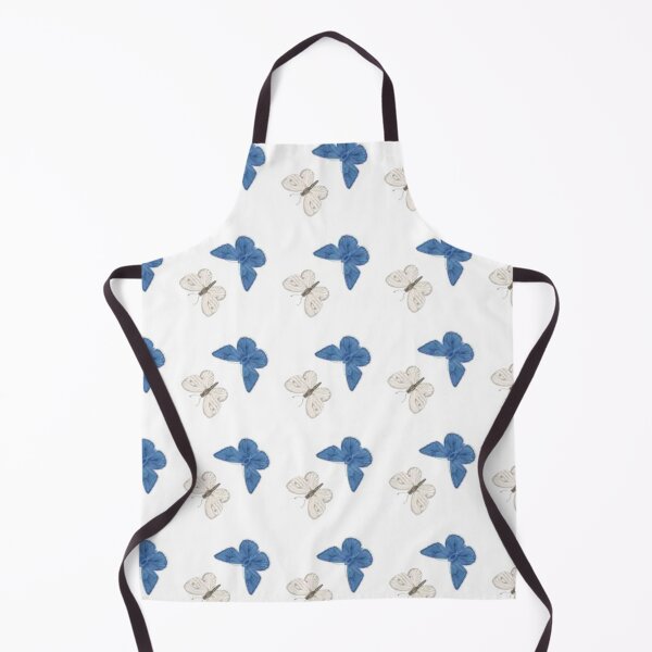 Item preview, White Blue Butterflies designed and sold by Pixelsadots.