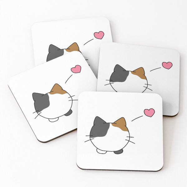 Item preview, Simple Kitten (With Pink Heart) designed and sold by STUDIO-72.