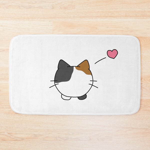 Item preview, Simple Kitten (With Pink Heart) designed and sold by STUDIO-72.