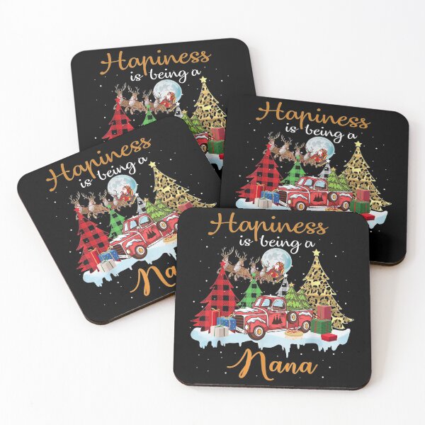 Item preview, Happiness Is Being Nana Funny Red Truck Tree designed and sold by lishakaren.
