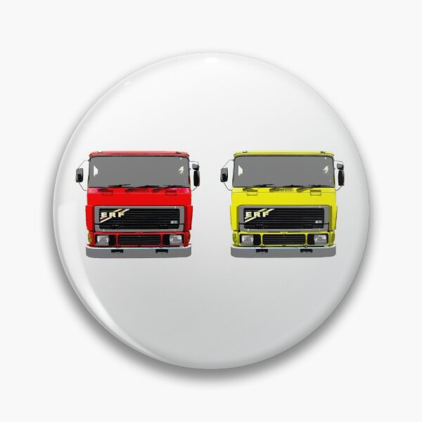 Item preview, red lorry yellow lorry classic 1980s ERF pair designed and sold by soitwouldseem.