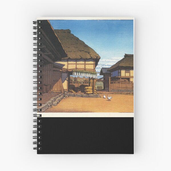 Item preview, Hasui, Kawase - A Farmhouse in Autumn designed and sold by Ukiyo-e-Masters.