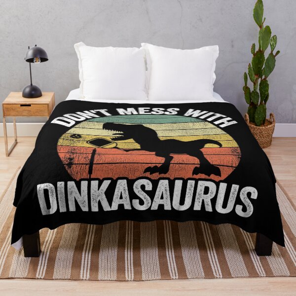 Item preview, Don't Mess With Dinkasaurus Dinosaur Pickle Ball Pickleball designed and sold by Stronzi.