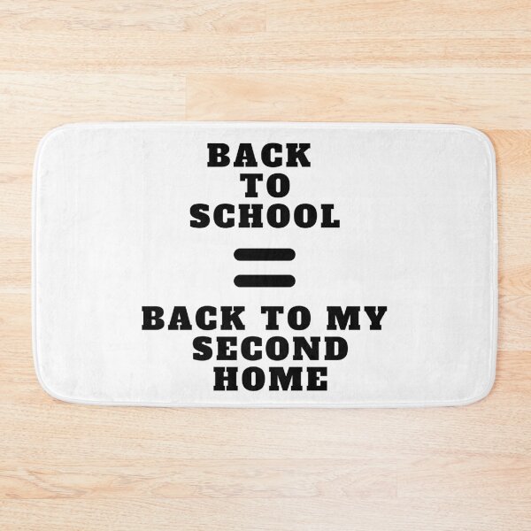 Item preview, Back To School Equals Back To My Second Home designed and sold by Amine-Creation.