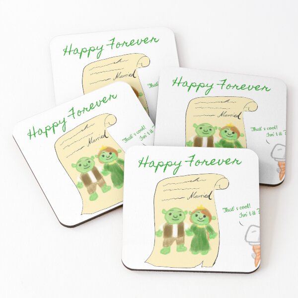 Item preview, Green Monsters' Happy Ending designed and sold by tsukinoyume.