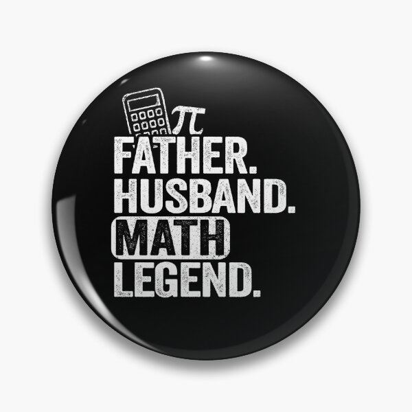 Item preview, Father Husband Math Legend Funny Pi Day School Math Teacher designed and sold by Stronzi.