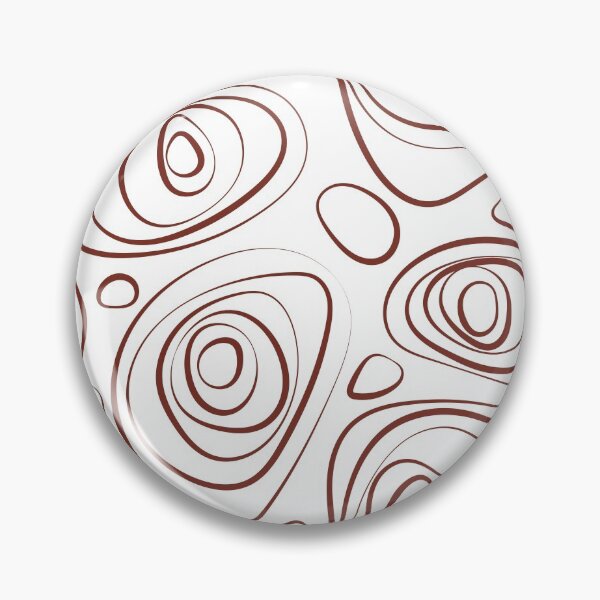 Item preview, Red and White Wacky Retro Circle Pattern Coordinates w/ Farrow and Ball Incarnadine No.248 2022 Popular Color - Colour - Trending Hue designed and sold by ColorOfTheYears.