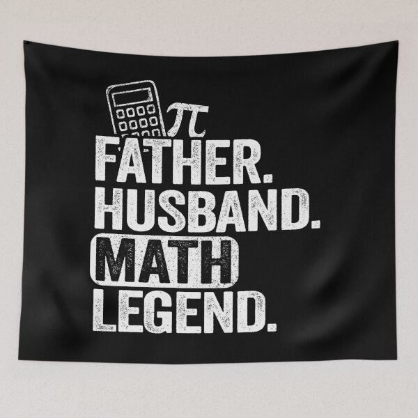 Item preview, Father Husband Math Legend Funny Pi Day School Math Teacher designed and sold by Stronzi.