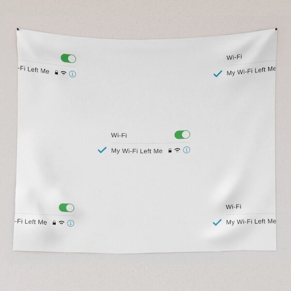 Item preview, My Wi-Fi Left Me | Wifi | Internet designed and sold by itsokaybyme.