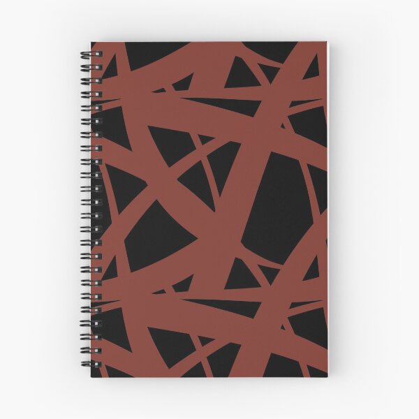 Item preview, Red and Black Abstract Mosaic Pattern 3 Coordinates w/ Farrow and Ball Incarnadine No.248 2022 Popular Color - Colour - Trending Hue designed and sold by ColorOfTheYears.