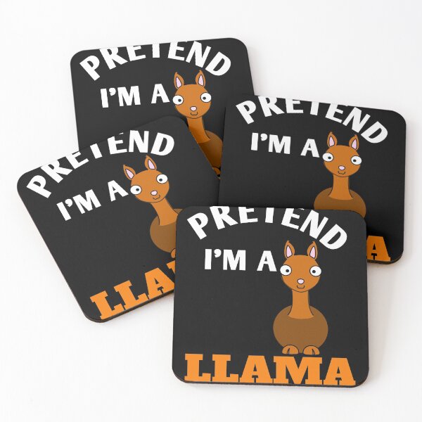 Item preview,  Pretend Im A Llama-  Funny Costume  designed and sold by The Nova Prints .