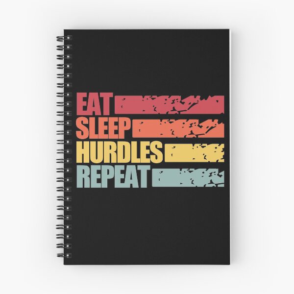 Item preview, Eat Sleep Hurdles Repeat designed and sold by CreativeMansion.