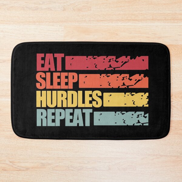 Item preview, Eat Sleep Hurdles Repeat designed and sold by CreativeMansion.