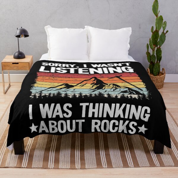 Item preview, Sorry I Wasn't Listening I Was Thinking About Rocks Geology designed and sold by Stronzi.