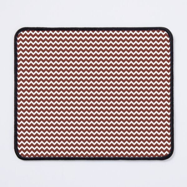 Item preview, Red and White Chevron Zig Zag Stripe Pattern Coordinates w/ Farrow and Ball Incarnadine No.248 2022 Popular Color - Colour - Trending Hue designed and sold by ColorOfTheYears.