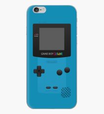 Vinilo o funda para iPhone Azul Nintendo Gameboy Color