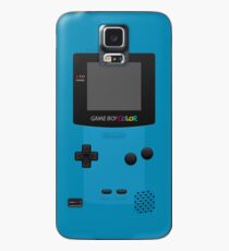 Blauer Nintendo Gameboy Color Hülle & Klebefolie für Samsung Galaxy