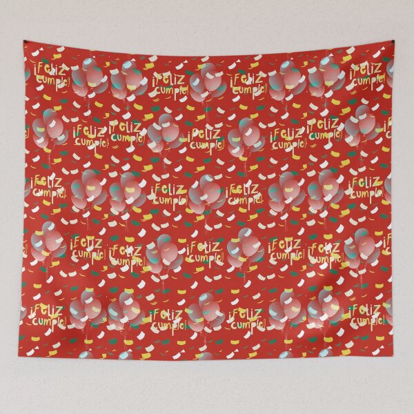 Item preview, Happy Birthday red tones designed and sold by PATRICIA-VANIA.
