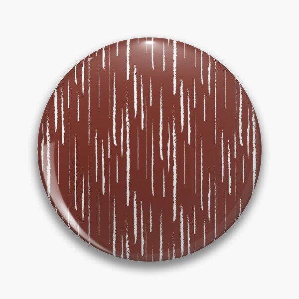 Item preview, Red and White Grunge Vertical Stripe Pattern Coordinates w/ Farrow and Ball Incarnadine No.248 2022 Popular Color - Colour - Trending Hue designed and sold by ColorOfTheYears.