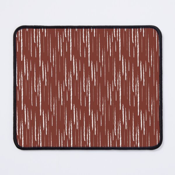 Item preview, Red and White Grunge Vertical Stripe Pattern Coordinates w/ Farrow and Ball Incarnadine No.248 2022 Popular Color - Colour - Trending Hue designed and sold by ColorOfTheYears.