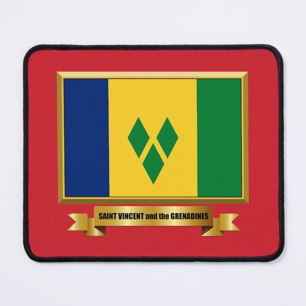 Item preview, SAINT VINCENT and the GRENADINES Flag, Gifts, Masks, Stickers & Products (GF) designed and sold by mpodger.