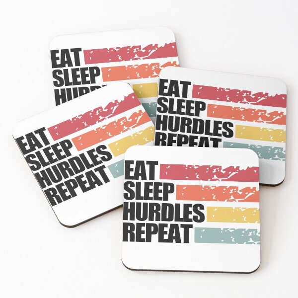 Item preview, Eat Sleep Hurdles Repeat designed and sold by CreativeMansion.