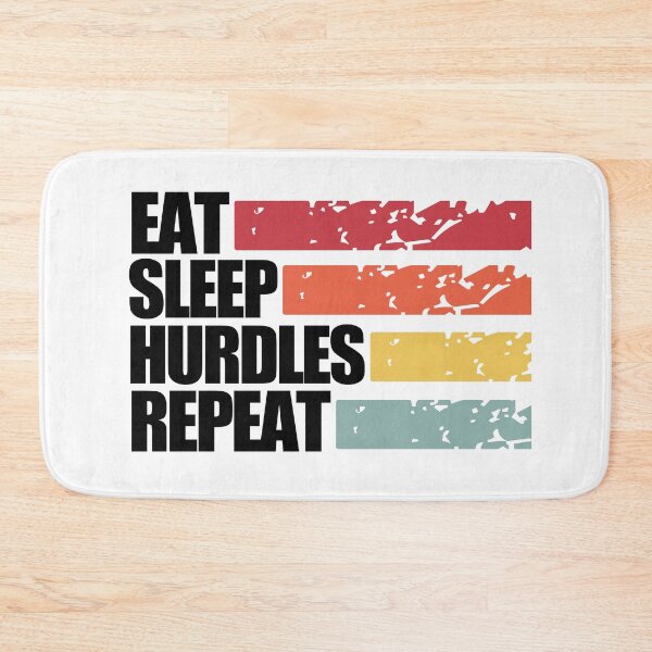 Item preview, Eat Sleep Hurdles Repeat designed and sold by CreativeMansion.