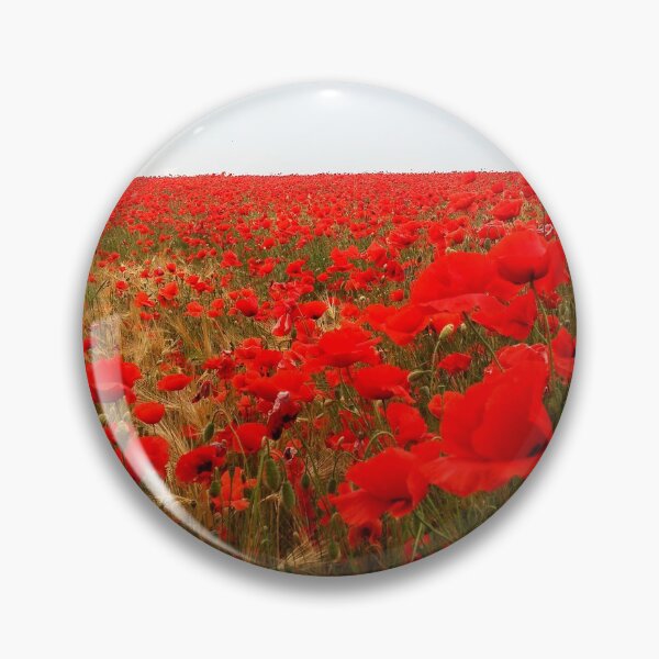Artikelvorschau, rotes Mohnfeld Mohnblumen entworfen und verkauft von Denis Rösler.