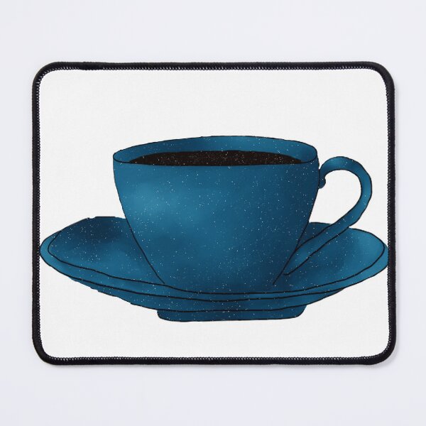 Item preview, Spacey Teacup with Saucer designed and sold by alxandromeda.