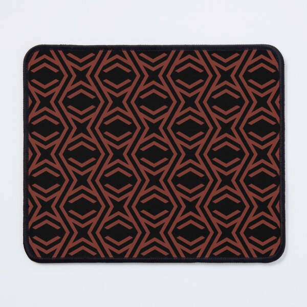 Item preview, Red and Black Zig Zag Stripe and Star Pattern Coordinates w/ Farrow and Ball Incarnadine No.248 2022 Popular Color - Colour - Trending Hue designed and sold by ColorOfTheYears.