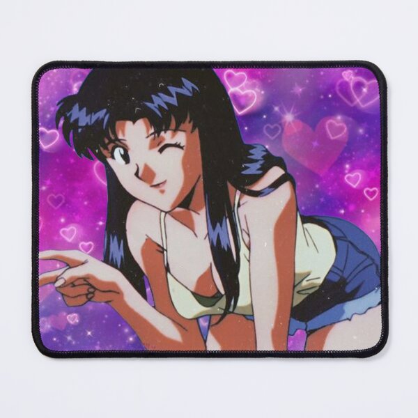 misato katsuragi mouse pad