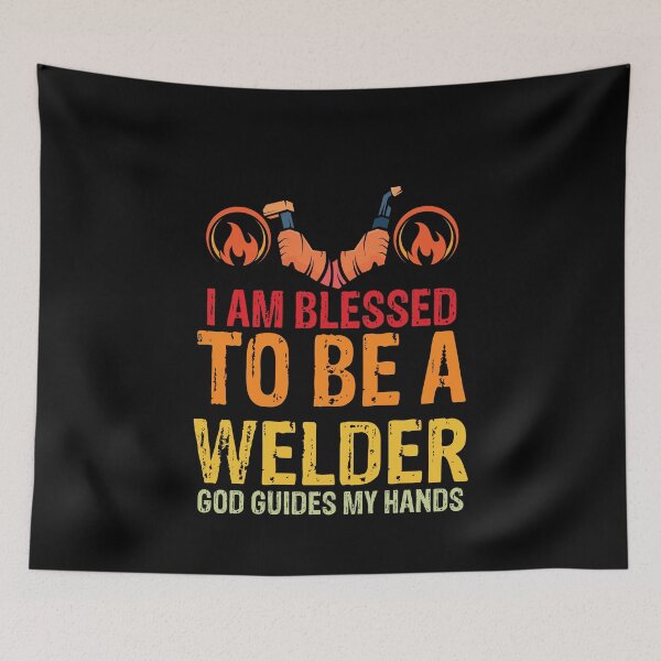 Item preview, I am to be a welder god guides my hands Funny Welder Club designed and sold by patroart.