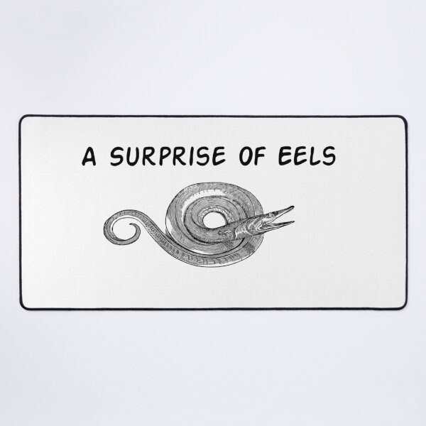 Item preview, A Surprise Of Eels, Funny Quotes , Funny Saying designed and sold by Soukainadesign.