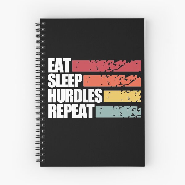 Item preview, Eat Sleep Hurdles Repeat designed and sold by CreativeMansion.