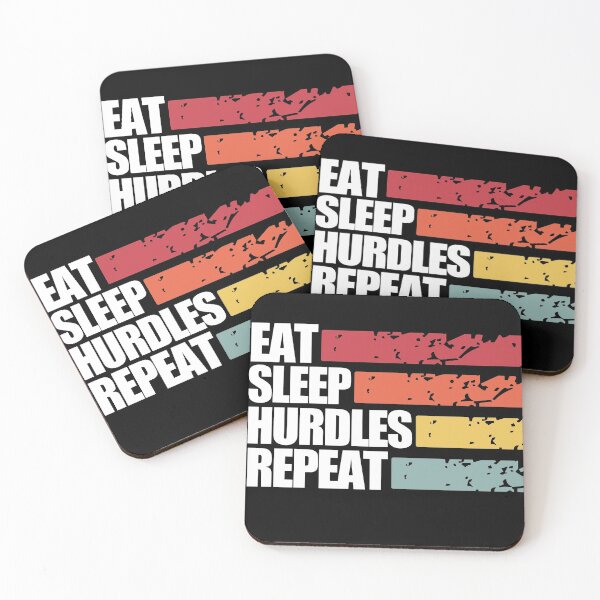 Item preview, Eat Sleep Hurdles Repeat designed and sold by CreativeMansion.