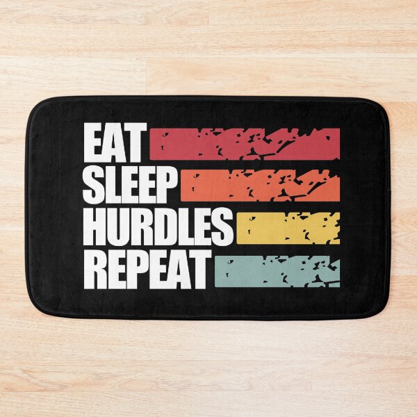 Item preview, Eat Sleep Hurdles Repeat designed and sold by CreativeMansion.