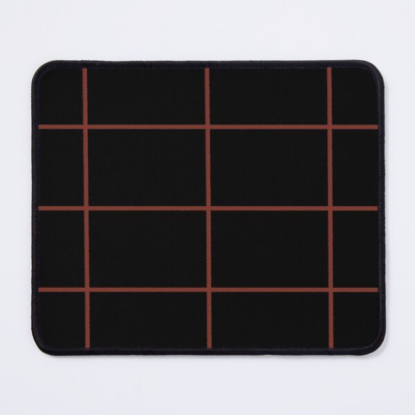 Item preview, Red and Black Thin Check Pattern Coordinates w/ Farrow and Ball Incarnadine No.248 2022 Popular Color - Colour - Trending Hue designed and sold by ColorOfTheYears.