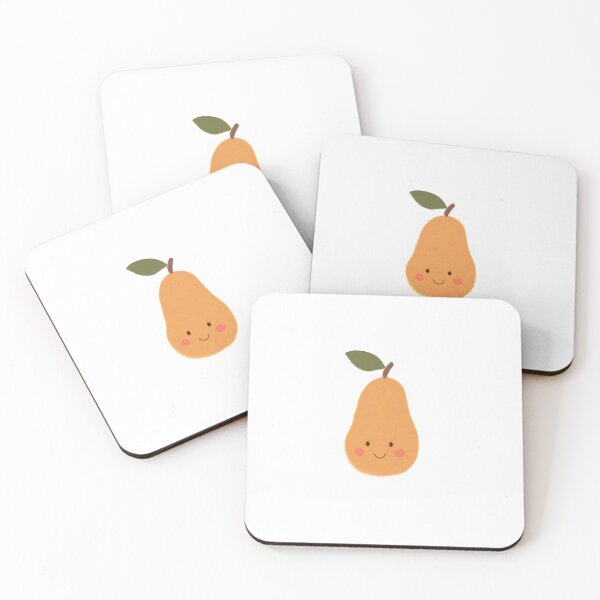 Item preview, Orange Pear Cutie Illustration designed and sold by Ana Moguš.