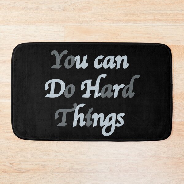 Item preview, You Can Do Hard Things Shirt designed and sold by SukanyaShop.