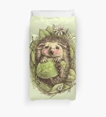 Little hedgehog colored Duvet Cover
