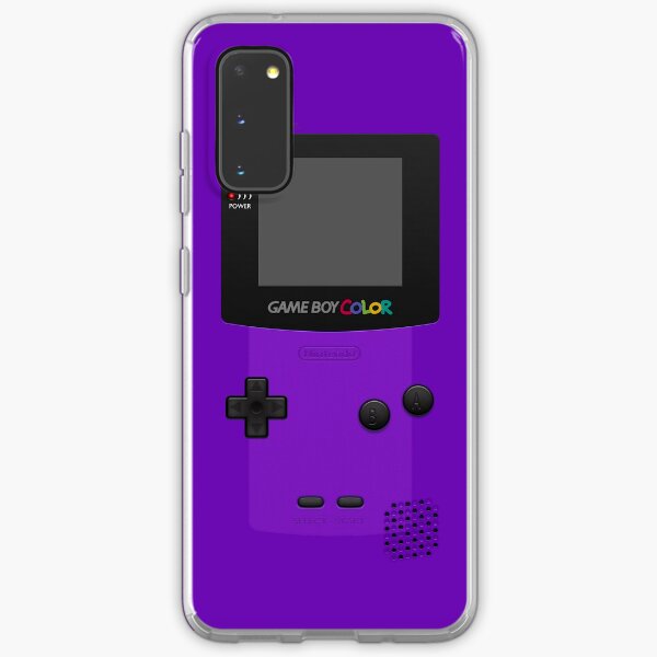 Purple Nintendo Gameboy Color Samsung Galaxy Soft Case