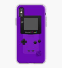 Purple Nintendo Gameboy Color iPhone Case