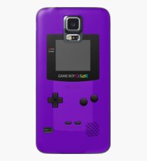 Funda/vinilo para Samsung Galaxy Purple Nintendo Gameboy Color