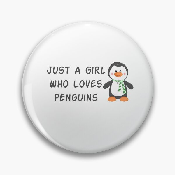 Item preview, Just A Girl Who Loves Penguins , Gift For Penguins Lovers designed and sold by Soukainadesign.