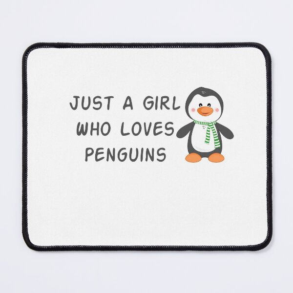 Item preview, Just A Girl Who Loves Penguins , Gift For Penguins Lovers designed and sold by Soukainadesign.